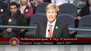 Albuquerque City Council Meeting - June 3, 2019 Part 1