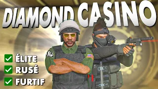 BRAQUAGE DU CASINO ÉLITE FURTIF ET RUSÉ FACILE - GTA ONLINE