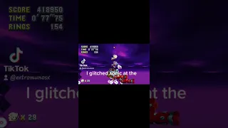 super sonic glitch in egg reverie