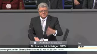 Rede von Hans-Ulrich Krüger (SPD) zum Einzelplan 08 im Zuge der Haushaltsdebatte, 25.11.2014