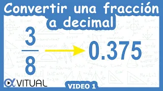 🔄 Convertir una fracción a número decimal