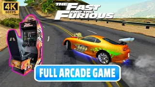 Fast And Furious Arcade Toyota Supra MAX TUNE 4k - All 12 Races 1st Place