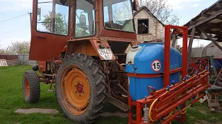 🇺🇦Оприскуємо 💪озиму і яру ПШЕНИЦЮ 🌱від бур'янів | Т-25А🚜✅