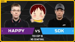 WC3 - [UD] Happy vs Sok [HU] - WB Semifinal - TeD Cup 16 (Group D - Ro16)