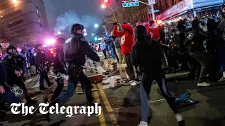 Riot police storm Columbia campus and drag pro-Palestine protesters away in New York