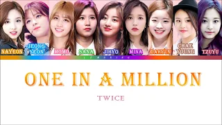 TWICE (트와이스) - One in a Million [Color Coded Lyrics/Han/Rom/Eng]