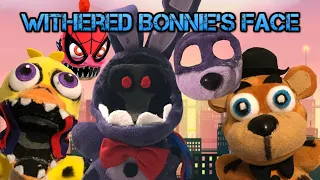 Fnaf Plush - Withered Bonnie’s Missing Face!