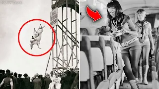 High Diving Horses 1905 | Stewardesses in 1970s | History Photographed Vol. 3