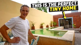 Our TINY HOUSE in MERIDA YUCATAN! (Villa Tour)