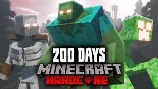 I Survived 200 Days in a Minecraft Nuclear Winter... Here's What Happened