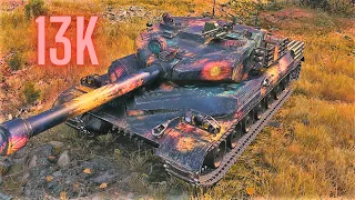 World of Tanks BZ-75  13K Damage & BZ-176