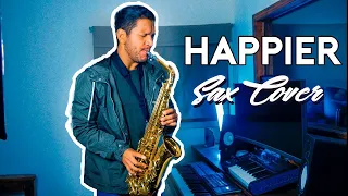 Happier - Marshmello (Sax Cover) by Samuel Solis Ft. Bastille La música ayuda a concentrar el trab