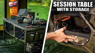 FOX Session Table with Storage | Carp Fishing