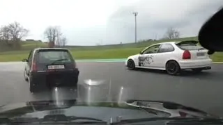 Renault 5 gt turbo vs honda Civic