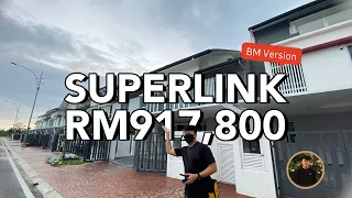 CYBERJAYA SUPERLINK ! RM917k dh dapat 26x70 ! AURORA RESIDENCE - 2,550sf | 4+1 Rooms 5 Baths