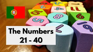 How to Say the Numbers in European Portuguese 21-40