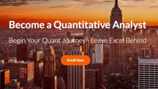 Become a Quantitative Analyst | QuantCourse