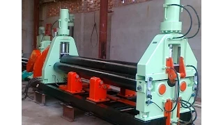 Hydraulic 3 roll Plate Bending Machine