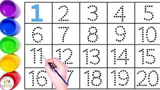 What number is missing | Learn to count 1 to 20 | Maths Worksheet for Preschoolers & Nursery part-1