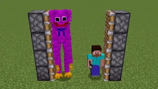 Kissy Missy + Steve = ?? | My Kissy Missy Morph Addon in Minecraft PE Poppy Playtime mod MCPE