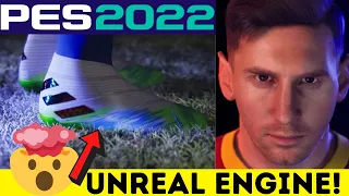 WOW!! PES 2022 TRAILER! WILL USE UNREAL ENGINE! TAKING PES TO A WHOLE NEW LEVEL!!