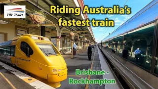 Australia’s Electric Tilt Train | Brisbane to Rockhampton in Business Class