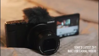 Sony’s Digital Camera ZV-1 | How to Shoot Casual Videos with ZV-1