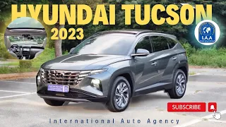 Hyundai Tucson Hybird 2023 هيونداي توسان هايبرد full options أتمشي مع سيارتك  بالريموت 🇰🇷