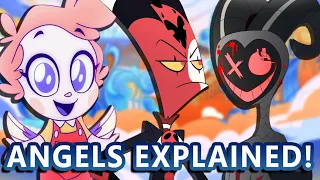 Heaven, Angels, Cherubs, & Ophanim Explained! Helluva Boss & Hazbin Hotel Theories!