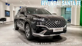 Hyundai New Santa Fe 2.2 Diesel Signature Facelift 2021 [TM] In Depth Review Indonesia