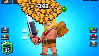 BULL NONSTOP to 750 TROPHIES! Brawl Stars