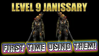 War Commander : Level 9 Janissary, First Time Using Them!