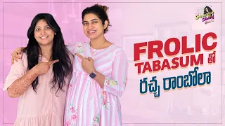 Frolic Tabasum Toh Rachha Rambola | Hospital Check-up | Surprising | Sameera Sherief Vlogs Telugu