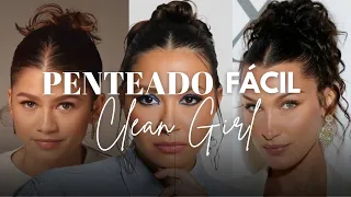 COMO FAZER PENTEADO CLEAN GIRL | *FÁCIL E RÁPIDO* | TUTORIAL COMPLETO