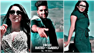 High Rated Gabru - Guru Randhawa Status || WhatsApp Status || Lofi (Slowed Reverb Status) ✨ Status