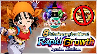 DON'T BUY THE TICKETS! 20 FREE STONES! 8TH ANNIVERSARY GROWTH BADGE EXCHANGE PART 1! [Dokkan Battle]