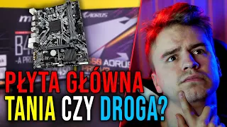 TANIA CZY DROGA PŁYTA GŁÓWNA? 💭 Czy warto ulepszać płytę główną? 🤔 Porównanie B450 do B550 + r 5800x