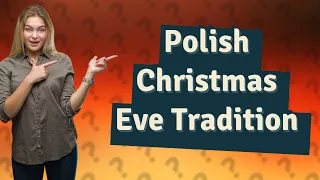 Why do polish not eat meat on Christmas Eve?