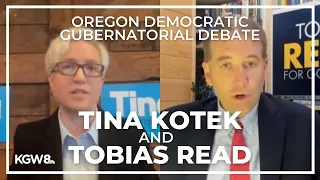 Oregon gubernatorial debate | Tina Kotek and Tobias Read