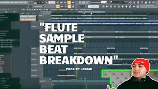 How I made a BEAT off a FLUTE SAMPLE + TIPS | Using FL STUDIO 20