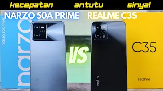 PERANG SAUDARA! Realme Narzo 50A Prime vs Realme C35 Indonesia, Yakin SAMA PERSIS?! || GADGET VERSUS