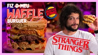 MINHA VERSÃO DO HAMBURGUER DO STRANGER THINGS | Receitas Internéticas | Mohamad Hindi