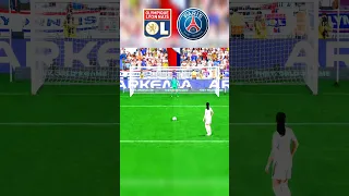 Olympique Lyonnais vs Paris Saint-Germain | UEFA Women's Champions League | EA FC 24 #shorts