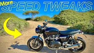 Scrolling Indicator FAIL - Tank Pad SUCCESS | Triumph Speed Twin 1200