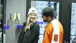 Ivan Provorov and Rasmus Ristolainen visit PSPCA