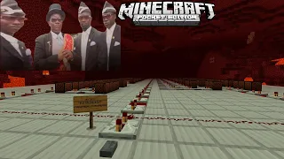 ASTRONOMIA (ТАНЕЦ ГРОБОВЩИКОВ/COFFIN DANCE) С ПОМОЩЬЮ МУЗЫКАЛЬНЫХ БЛОКОВ В MINECRAFT PE БЕЗ МОДОВ.