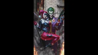 harley quinn & joker The JOKER KING