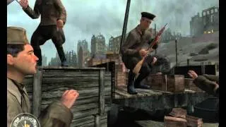 Call of Duty Прохождение часть 15 stalingrad.avi