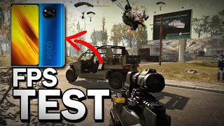 WARZONE MOBILE - TEST HIGHEST GRAPHIC POCO X3 PRO 60 FPS