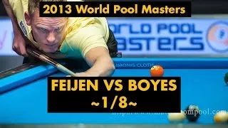 Niels FEIJEN vs Karl BOYES - 2013 World Pool Masters 9ball